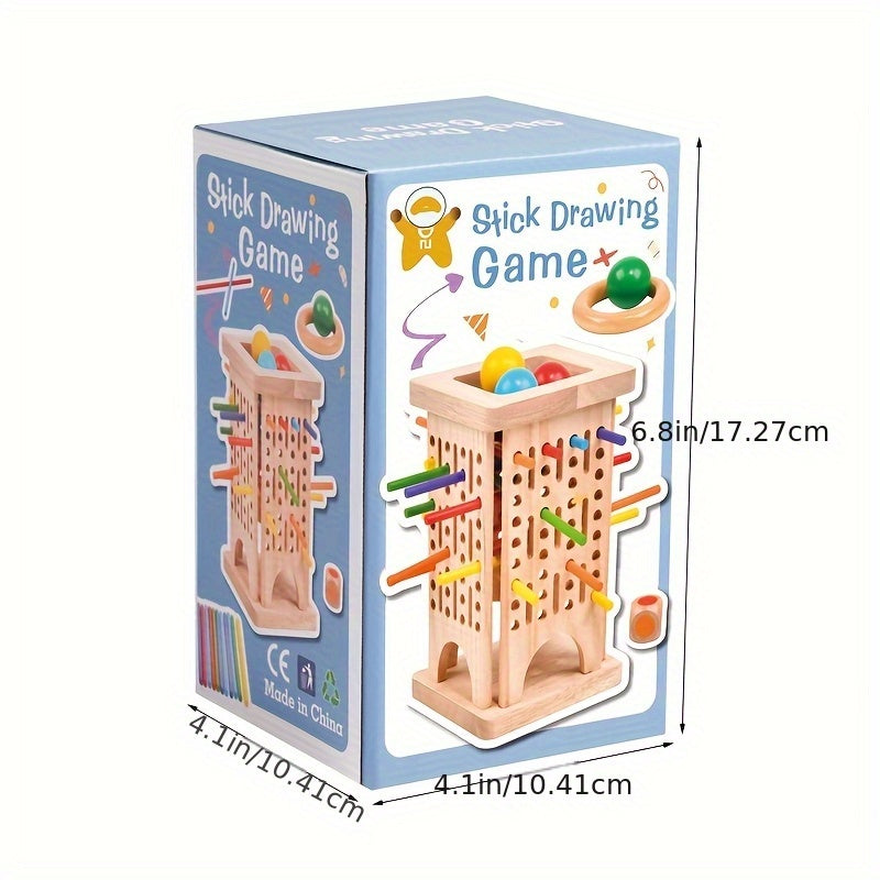 Milo's Magic Tower – Three-in-One Wooden Game Set