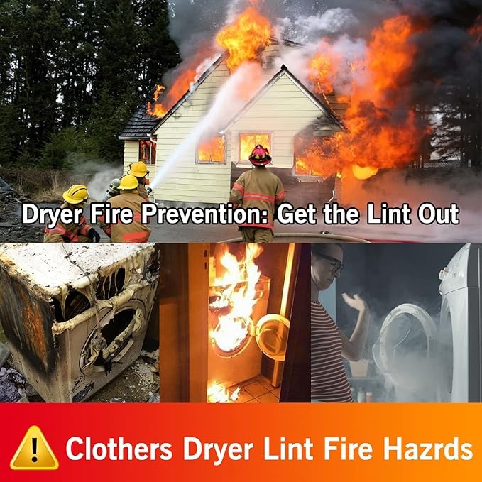 LintLifter™ - Universal Dryer Vent Cleaning Kit for Easy Maintenance