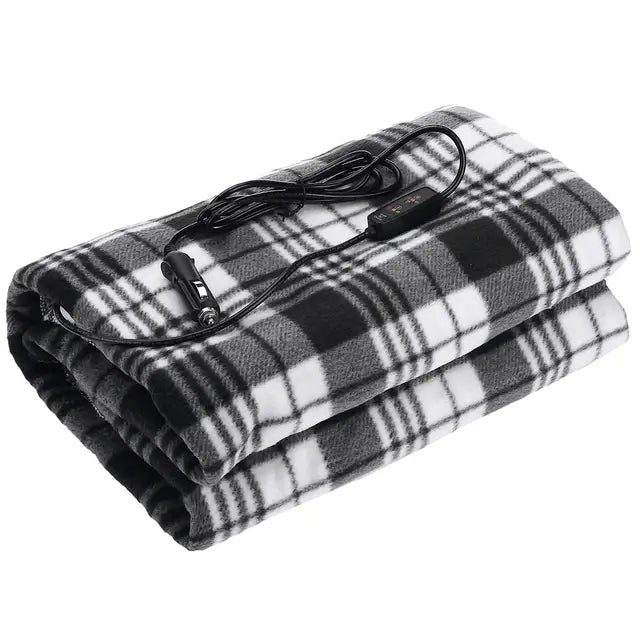 CozyDrive™ - Electric Heated Car Blanket for Winter Comfort