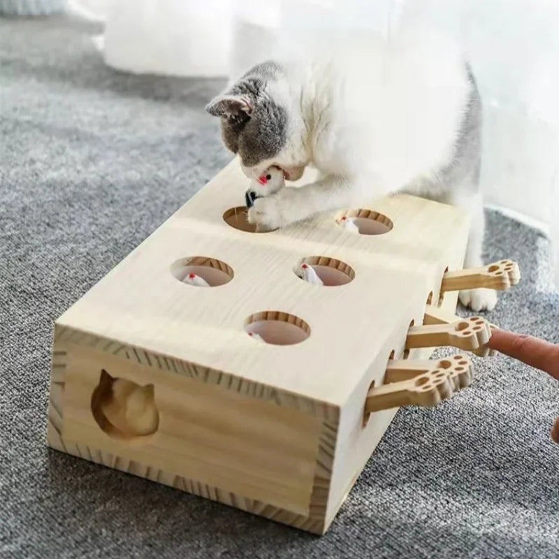 PurrPlay™ - Interactive Cat Hunt Puzzle Toy for Engaged Pets