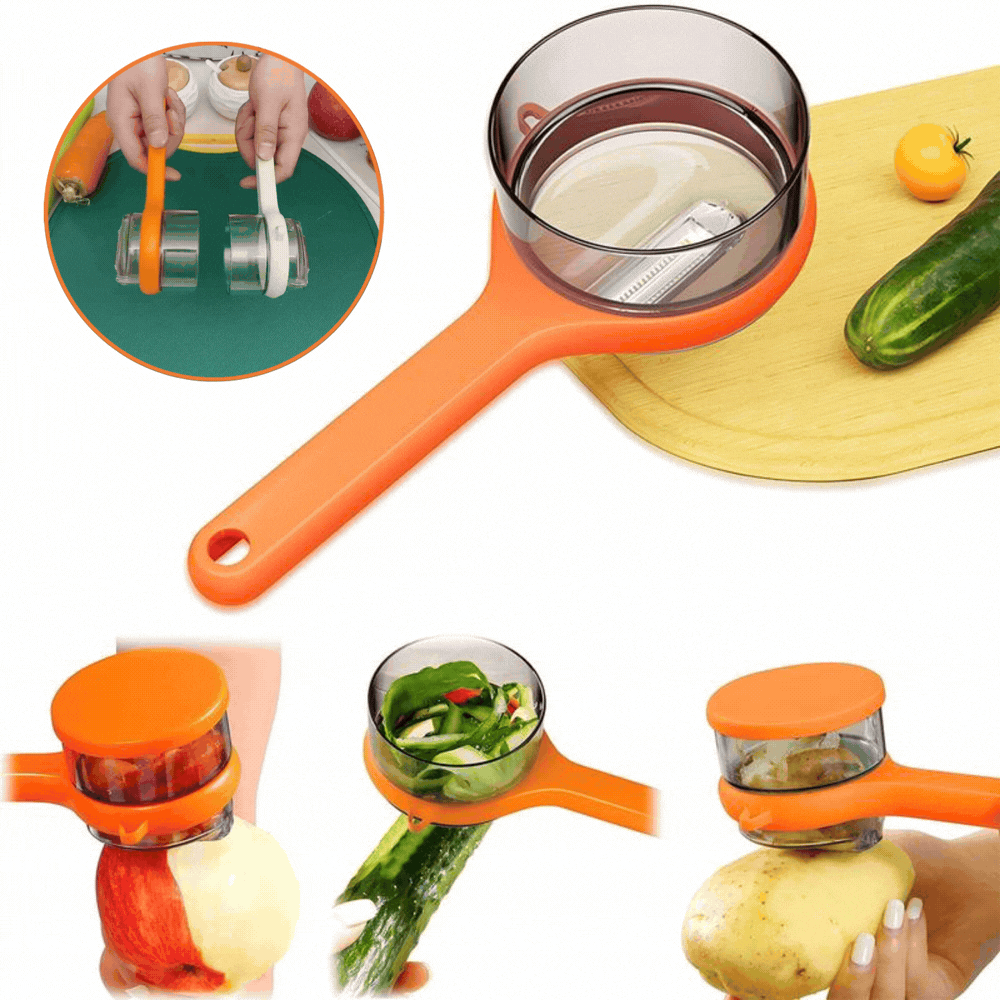 CleanPeel™ - Sink-Friendly Peel Catcher for Easy Kitchen Cleanup