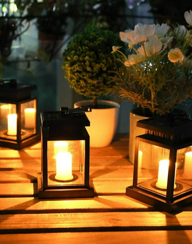 LumiGlow™ Classic Outdoor Solar Lantern