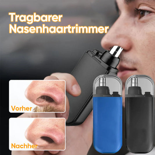Compact Portable Nose Hair Trimmer for Easy Grooming On-The-Go