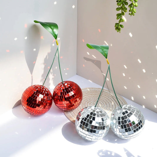 Retro Disco Cherry Wall Art Decor