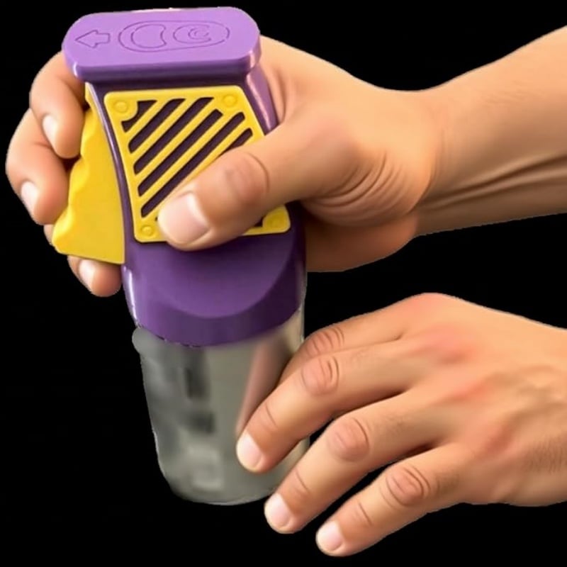 Easy Grip One-Hand Can Opener and Drink Cover Set