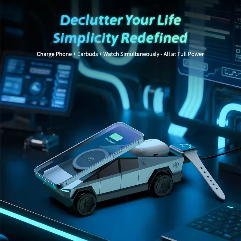 Sleek Wireless Charging Pad for Fast Device Power-up