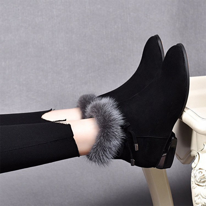 Chic Warm Non-Slip Ankle Boots for Women