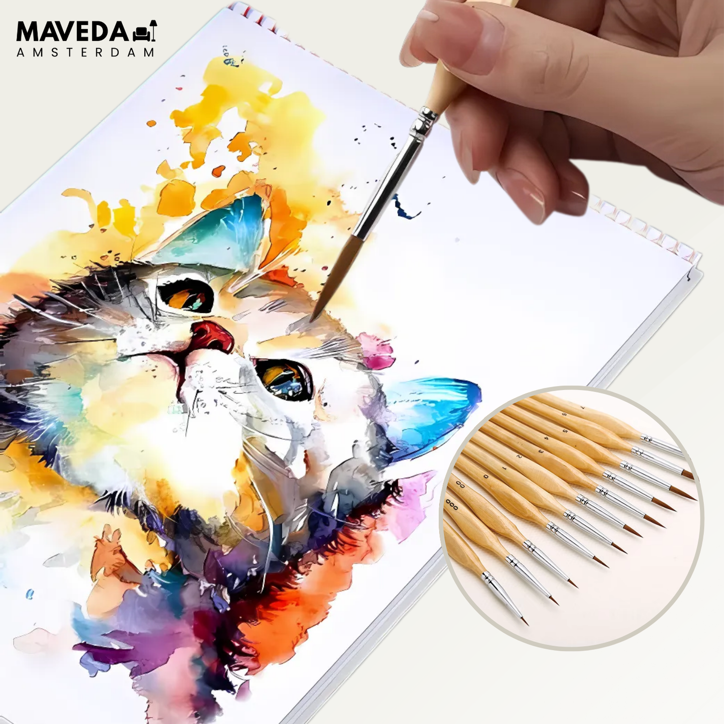 PrecisionCraft™ - Fine Detail Painting Brush Set