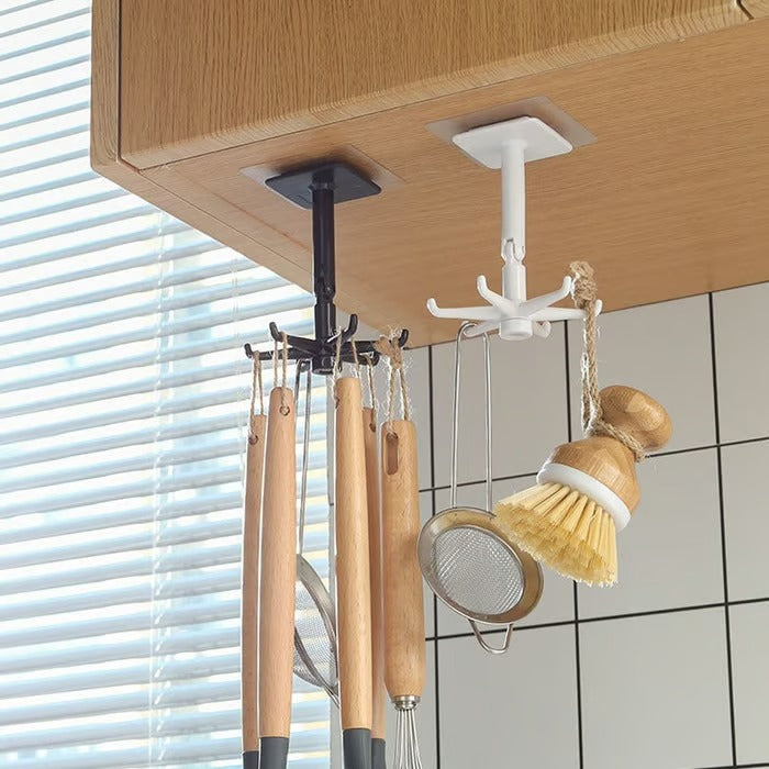 TurnEase™ - Rotating Folding Space-Saving Hanging Hook