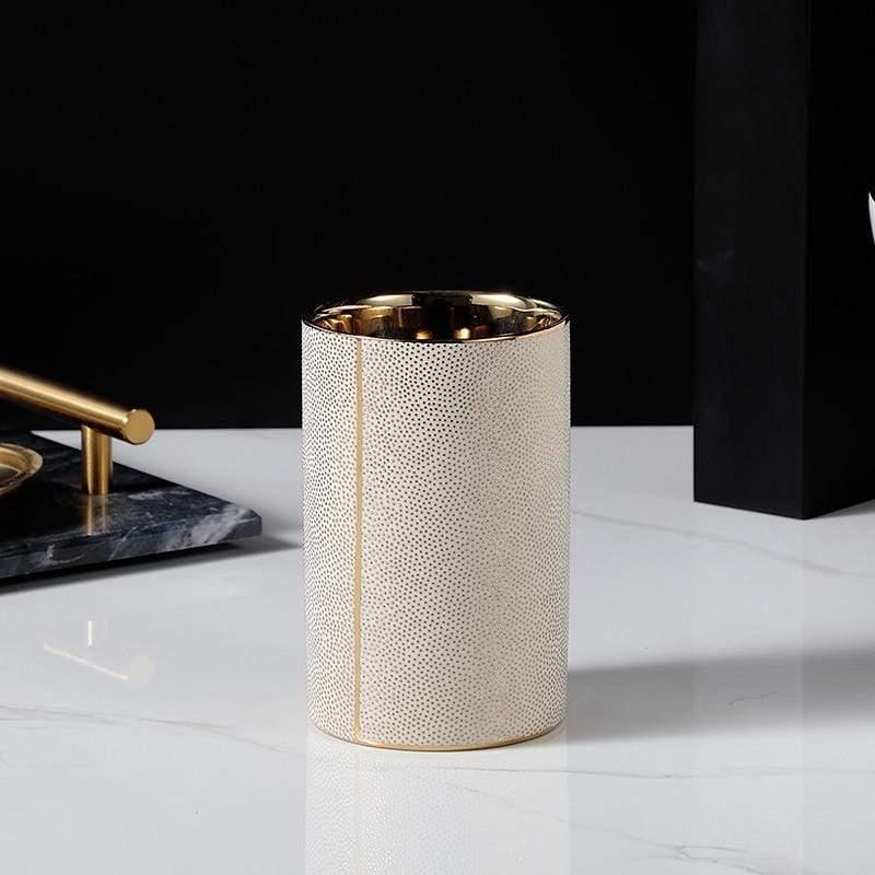 Modern Minimalist Bathroom Accessory Set