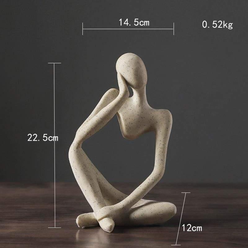 Modern Abstract Atacama Sculpture for Home Decor