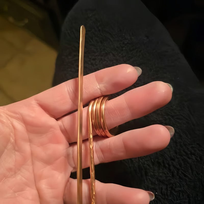 Minimalist Metal Ring Bookmark for Easy Reading
