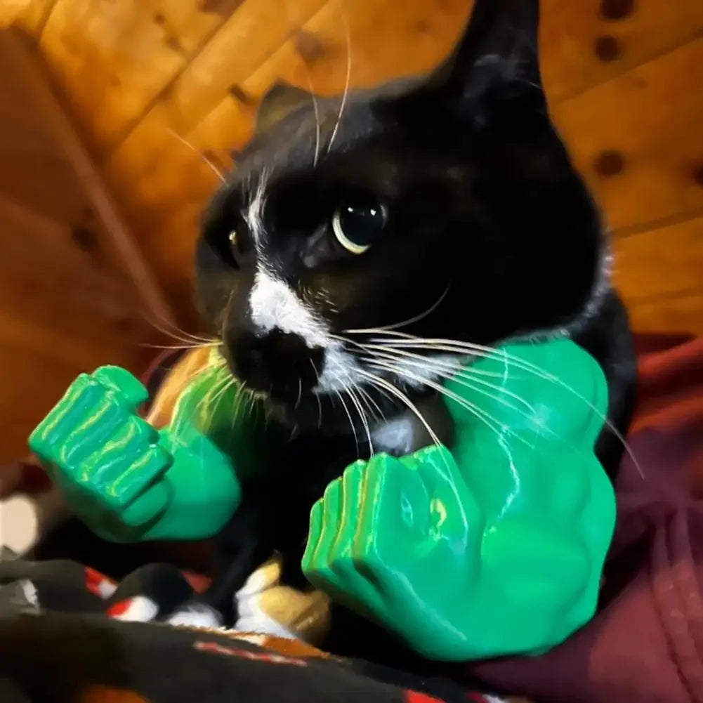 WhiskerWink™ - 3D Printed Funny Cat Arm Prop