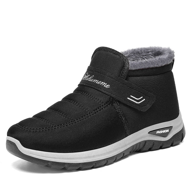 Cozy Waterproof Slip-On Winter Walking Shoes