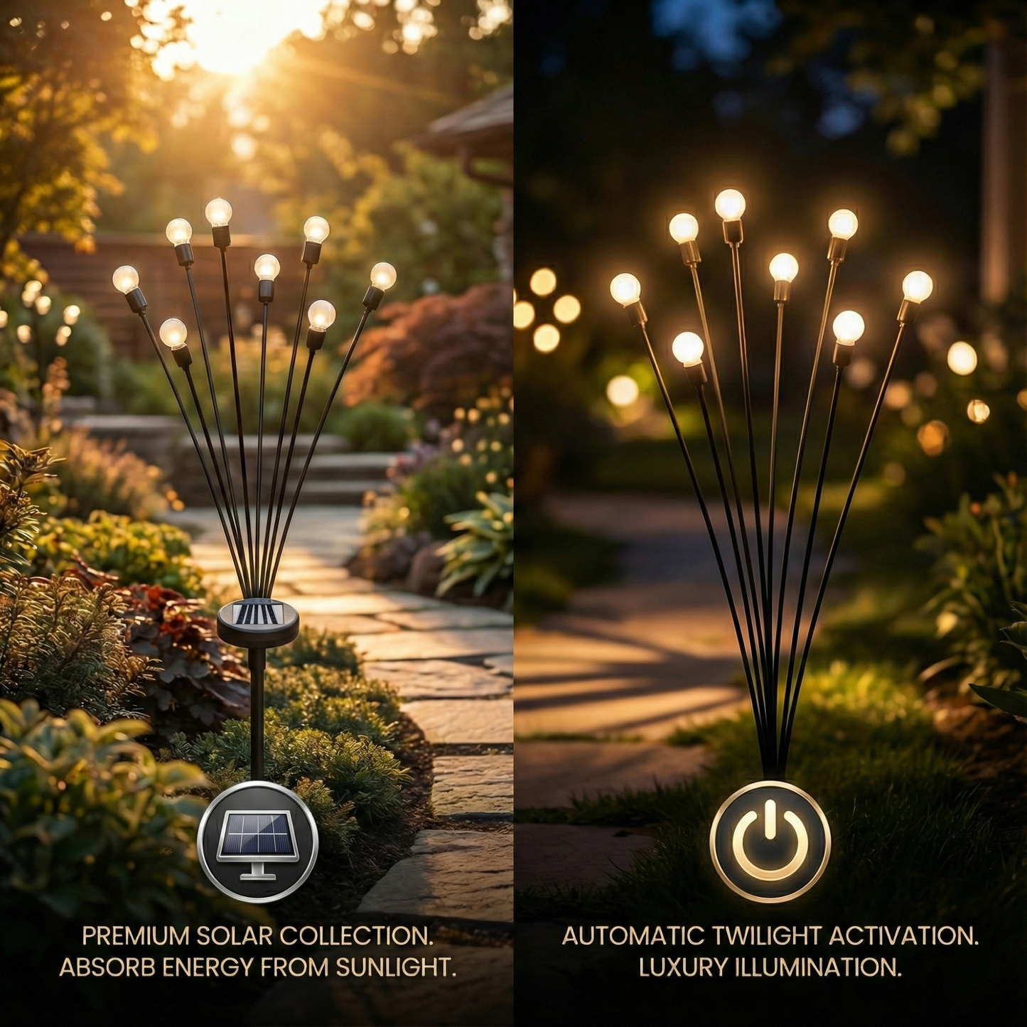 GlowNest - Transform Your Garden Into Magical Nights Effortlessly