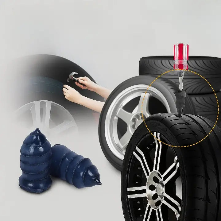 TireNail™ - Quick Fix Rubber Tire Repair Kit