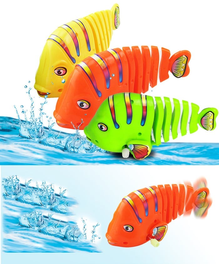 AquaSplash™ - Interactive Floating Fish Toy