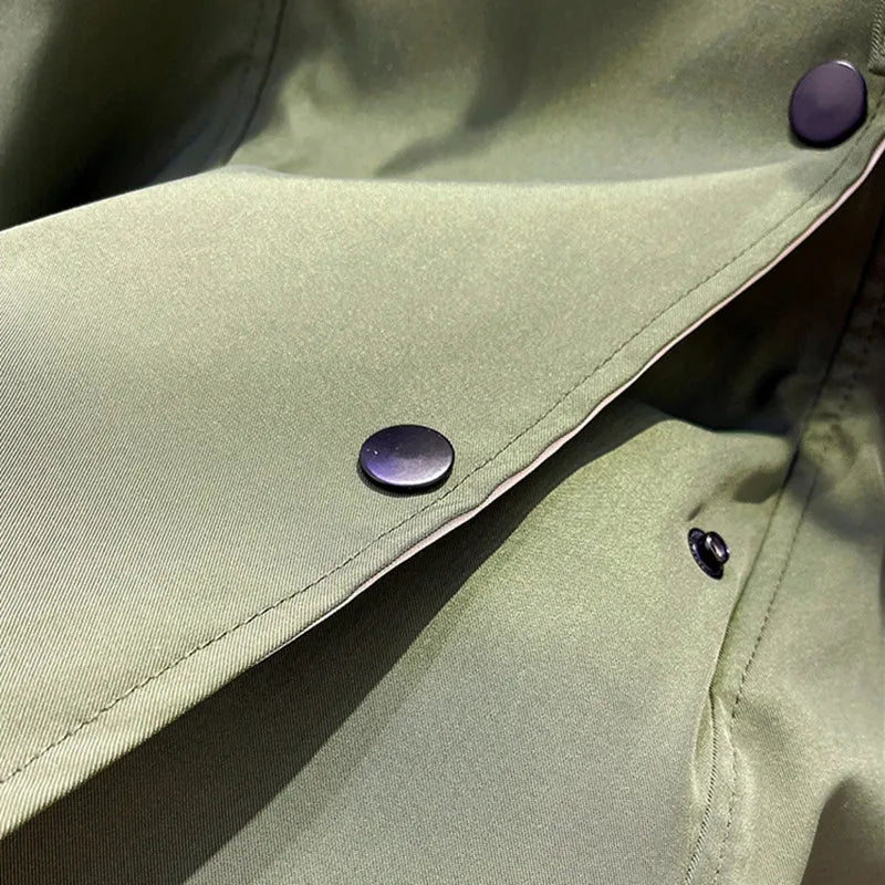 Lightweight Weather-Resistant Windbreaker Jacket