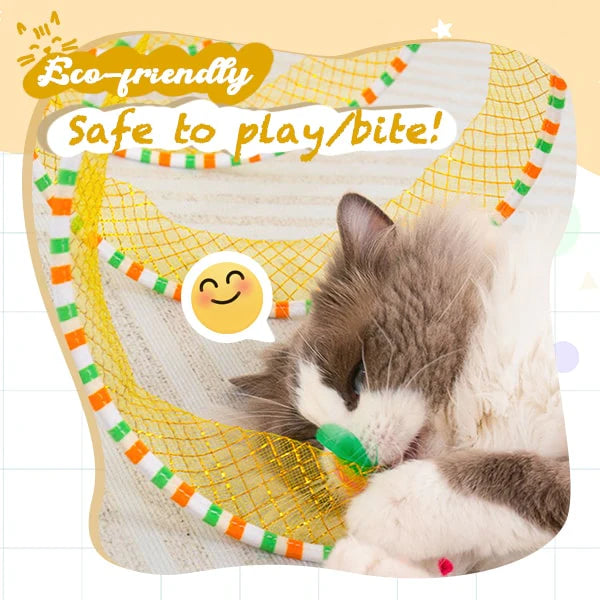 Interactive Cat Tunnel Toy for Playful Hunting and Exercise