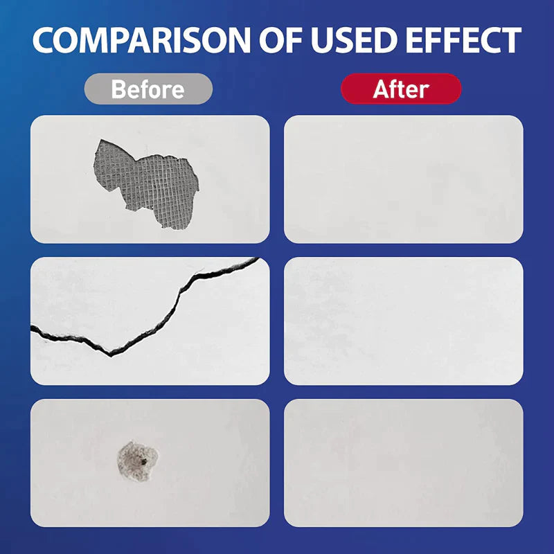 WallFixer™ - Complete Wall Repair Kit for Smooth Surfaces
