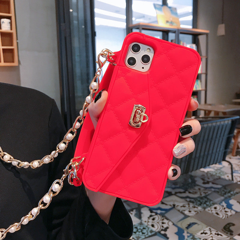 Chic Chain Strap Handbag Phone Case