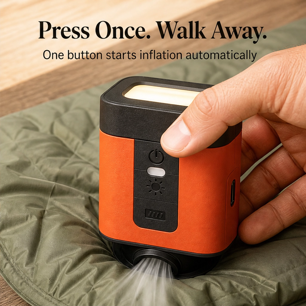 AirSwift - Inflate and Deflate Anything Quickly Anywhere, Cordless