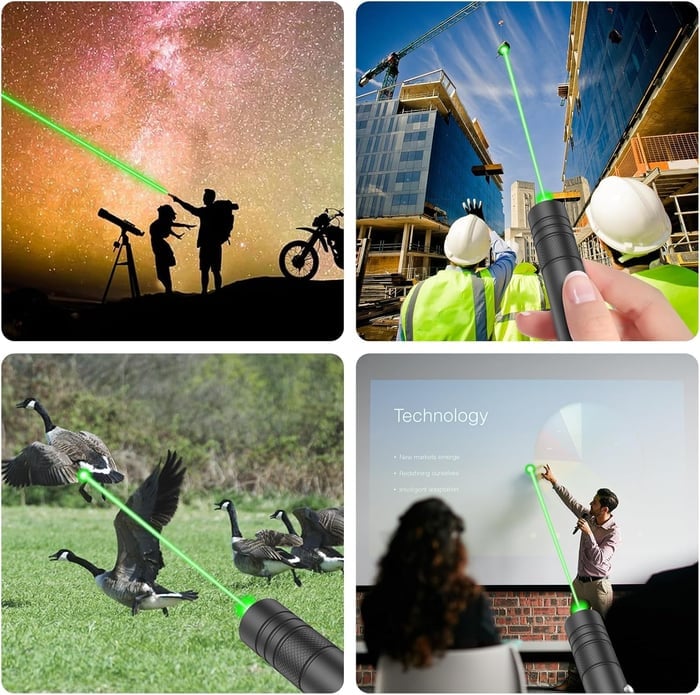 Red Green Laser Light for Festive Outdoor Decor