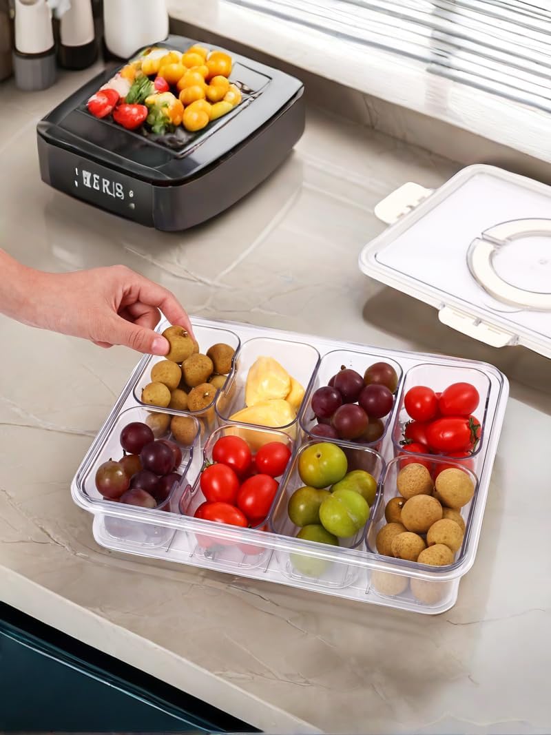 SnackEase™ - Portable Snack Box with Secure Lid