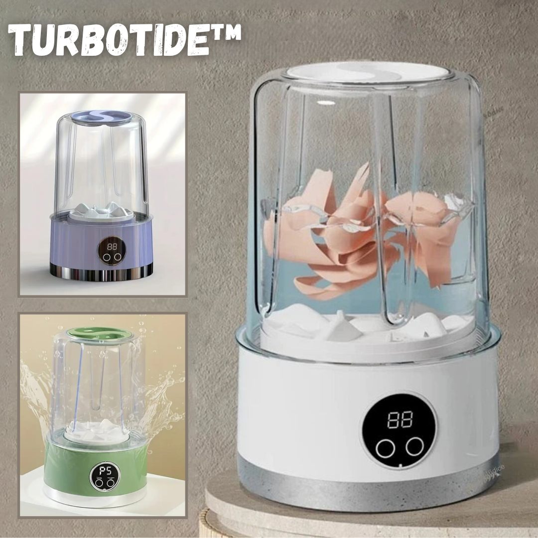 Compact Portable Mini Washing Machine for Travel and Small Spaces