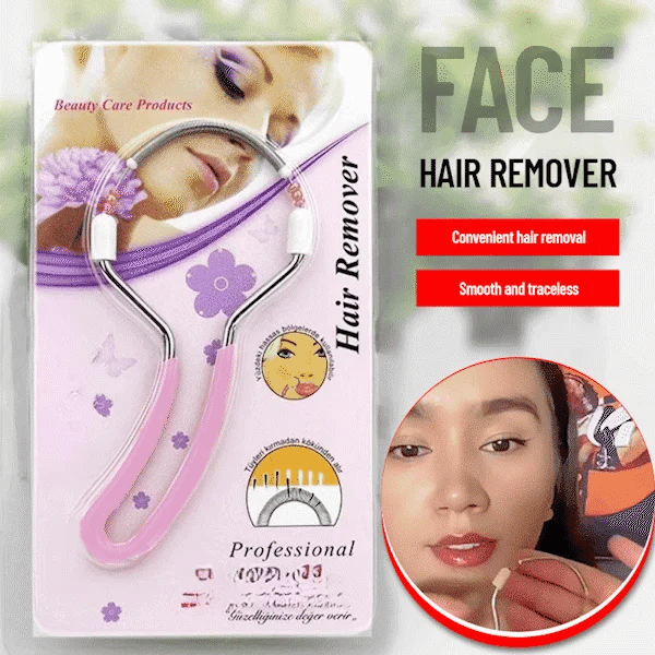GlowPure™ - Manual Facial Hair Epilator for Smooth Skin
