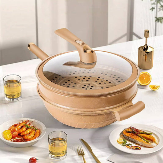 Frywok™ - Versatile Nonstick Pancake & Stir-Fry Pan