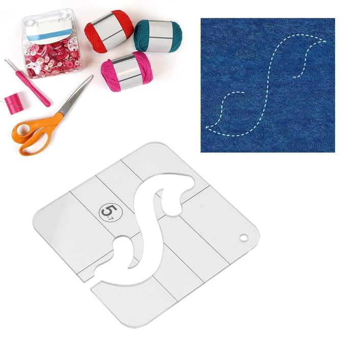 FreeMotion™ - Precision Clothing Ruler Set, 12 Pieces