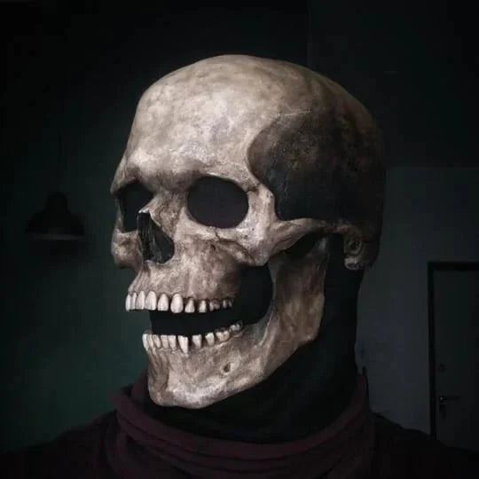 Halloween Creepy Skull Face Mask for Costume Parties