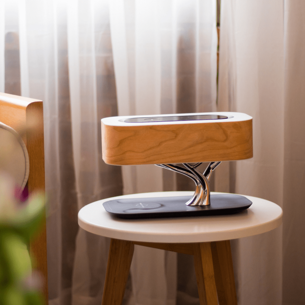 GlowNest - Declutter Your Space with Light, Music, and Wireless Charging