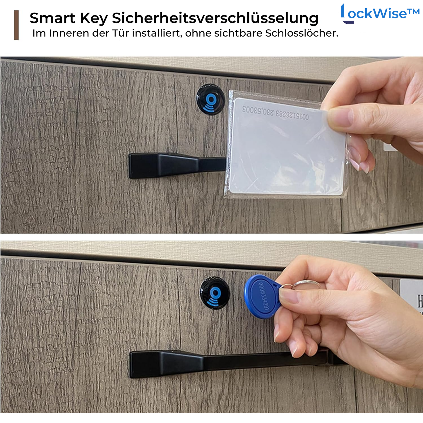 Sleek RFID Cabinet Lock for Secure Doors and Drawers