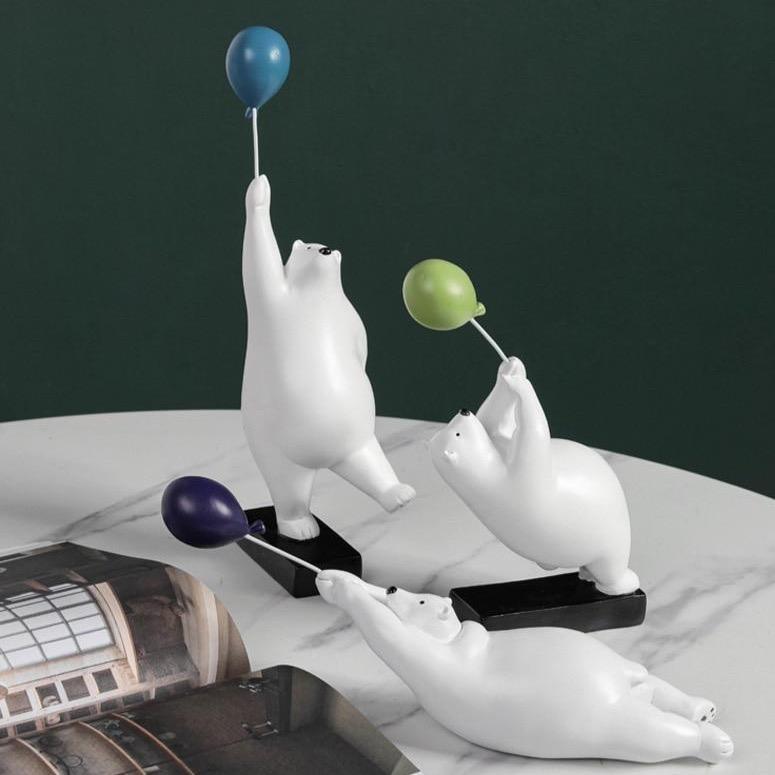 Modern Abstract Tabletop Sculpture Decor