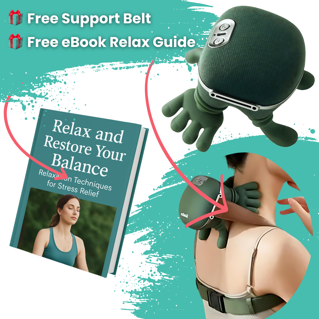 HandEase™ - Ergonomic Hand Therapy Massager