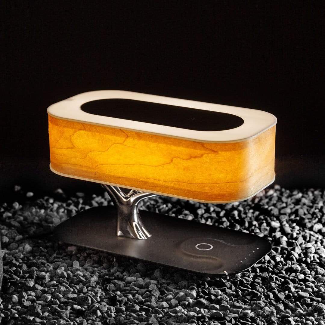 GlowNest - Declutter Your Space with Light, Music, and Wireless Charging