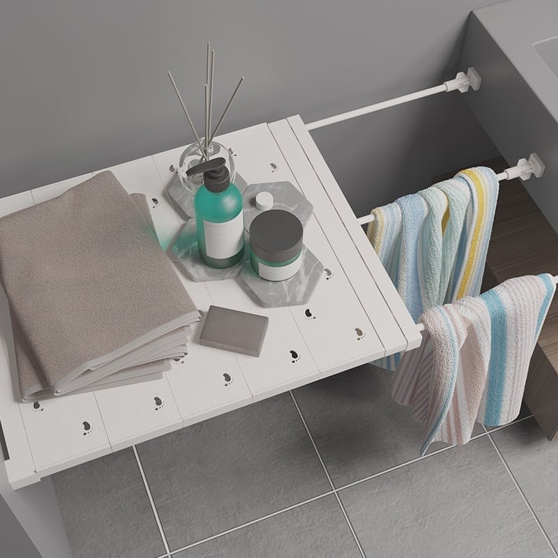OrganizeEase™ - Expandable Closet Tension Shelf Rack