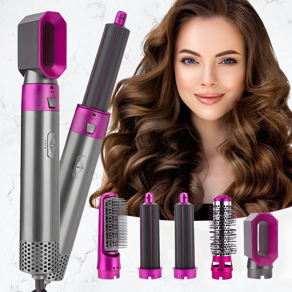 AirWrap™ - 5-in-1 Airflow Curling & Styling Iron