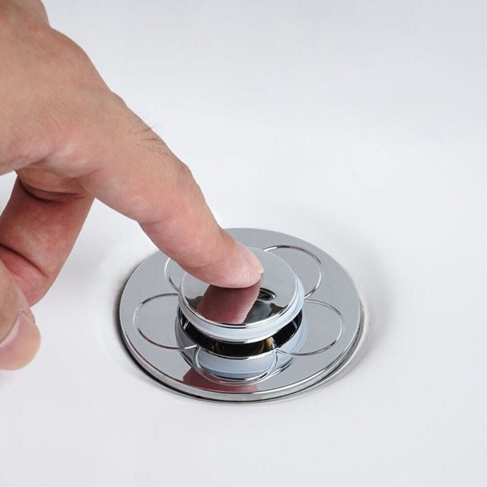 AquaSeal™ - Spring-Action Sink Stopper
