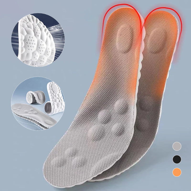 Super Soft 4D Cloud Memory Foam Insoles