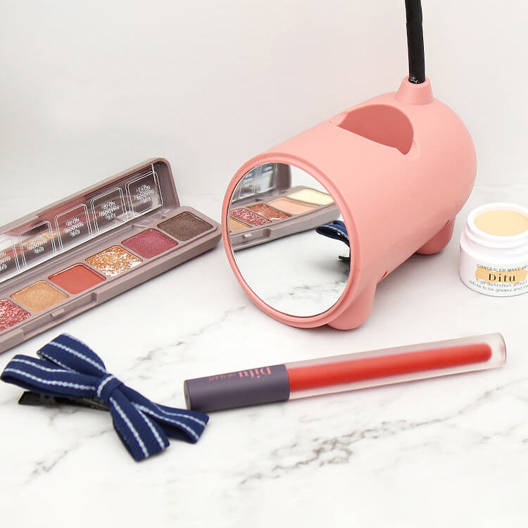 Modern LED Desk Lamp with Pen Holder and Touch Control