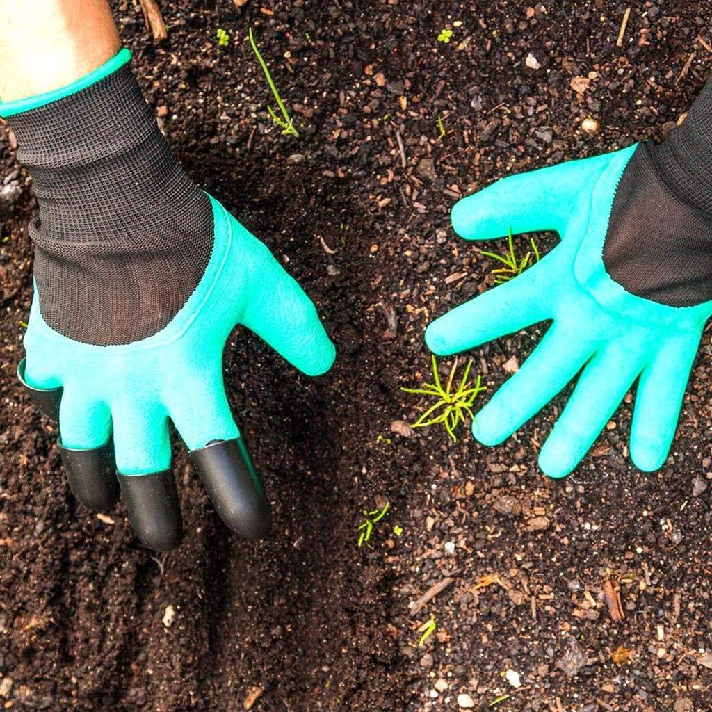 DigMaster™ - Durable Garden Gloves with Built-In Claws