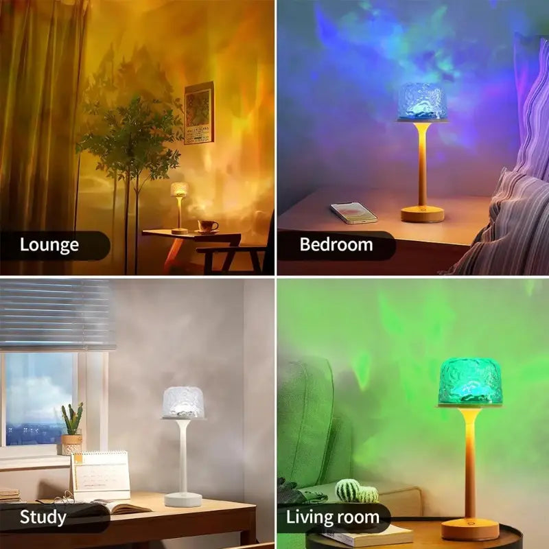 Lumnaira™ - Water Wave Flame Effect Mood Lamp
