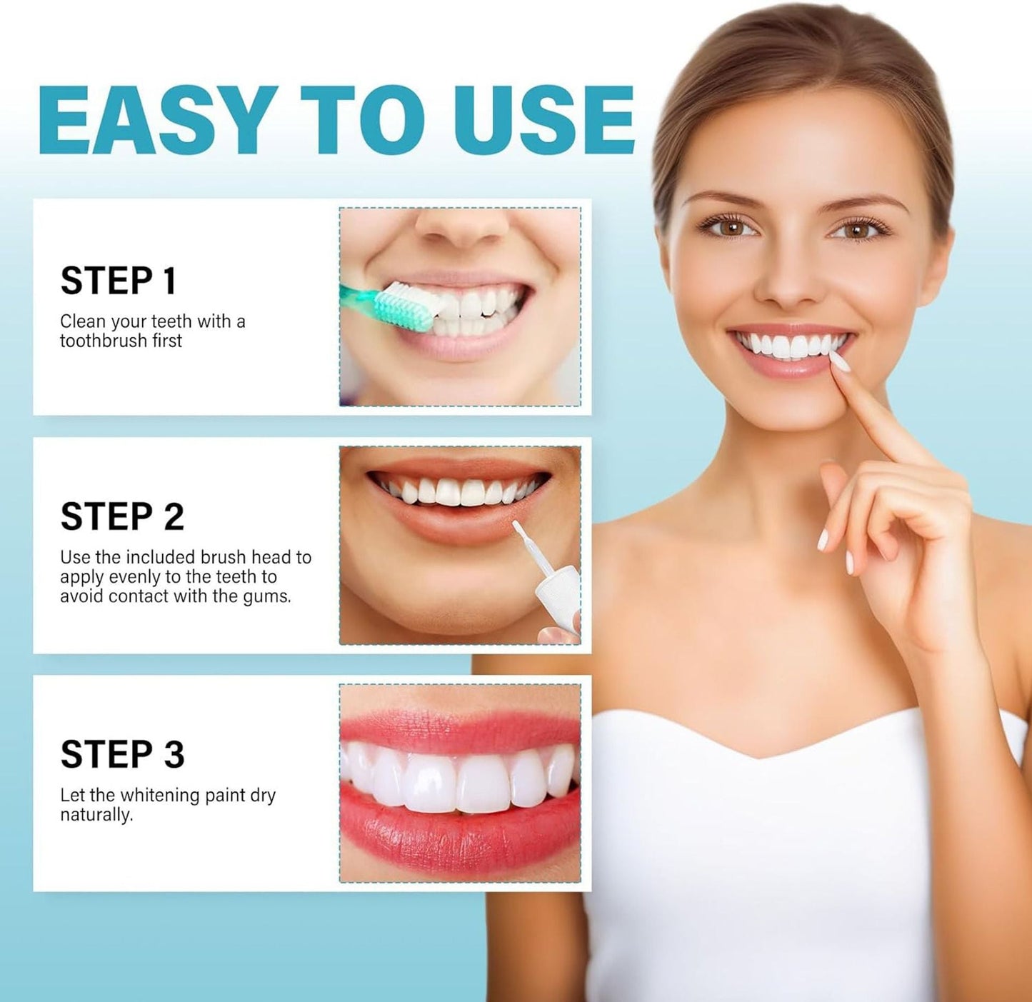 BrightSmile™ - Instant Teeth Whitening Pigment for Radiant Smile