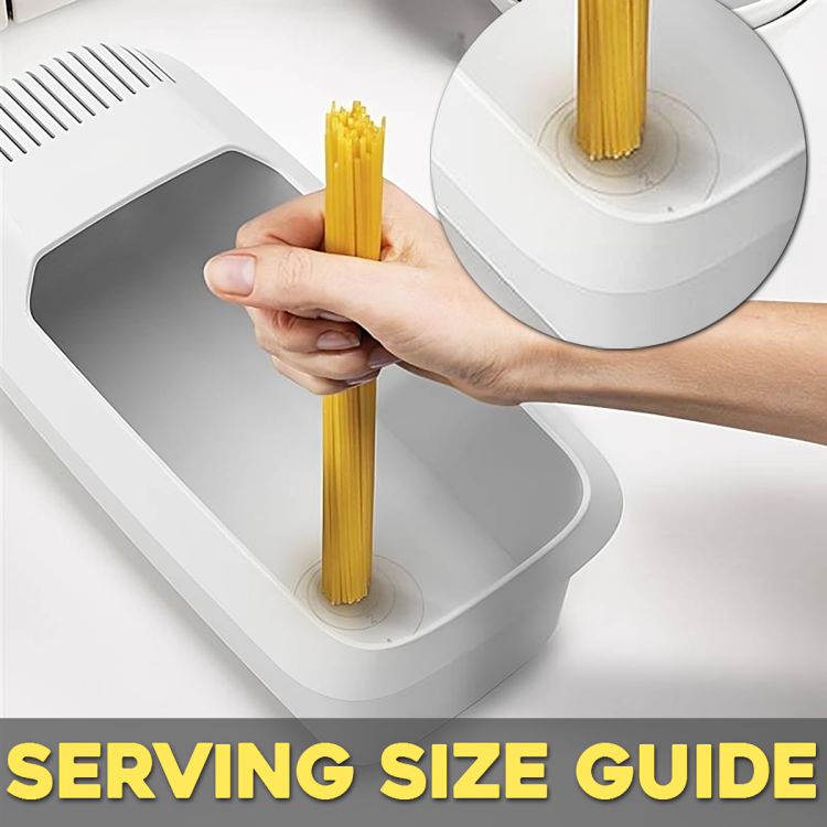 EasyPasta™ - Heat-Resistant Microwave Pasta Strainer