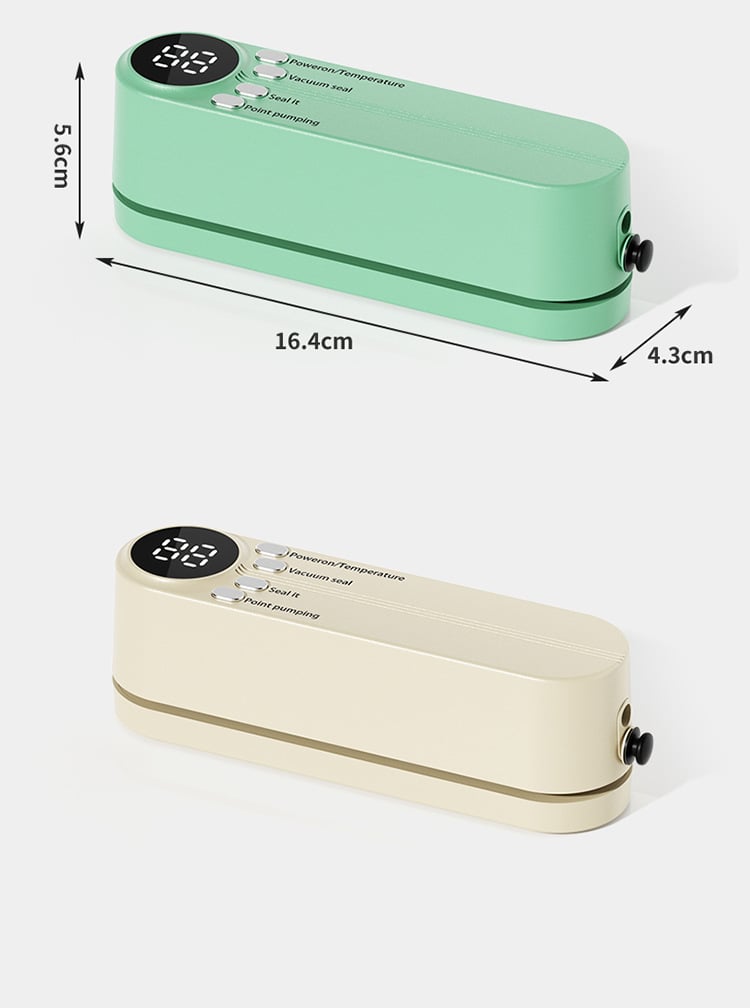 FreshSeal™ - Mini Wireless Food Vacuum Sealer for Freshness