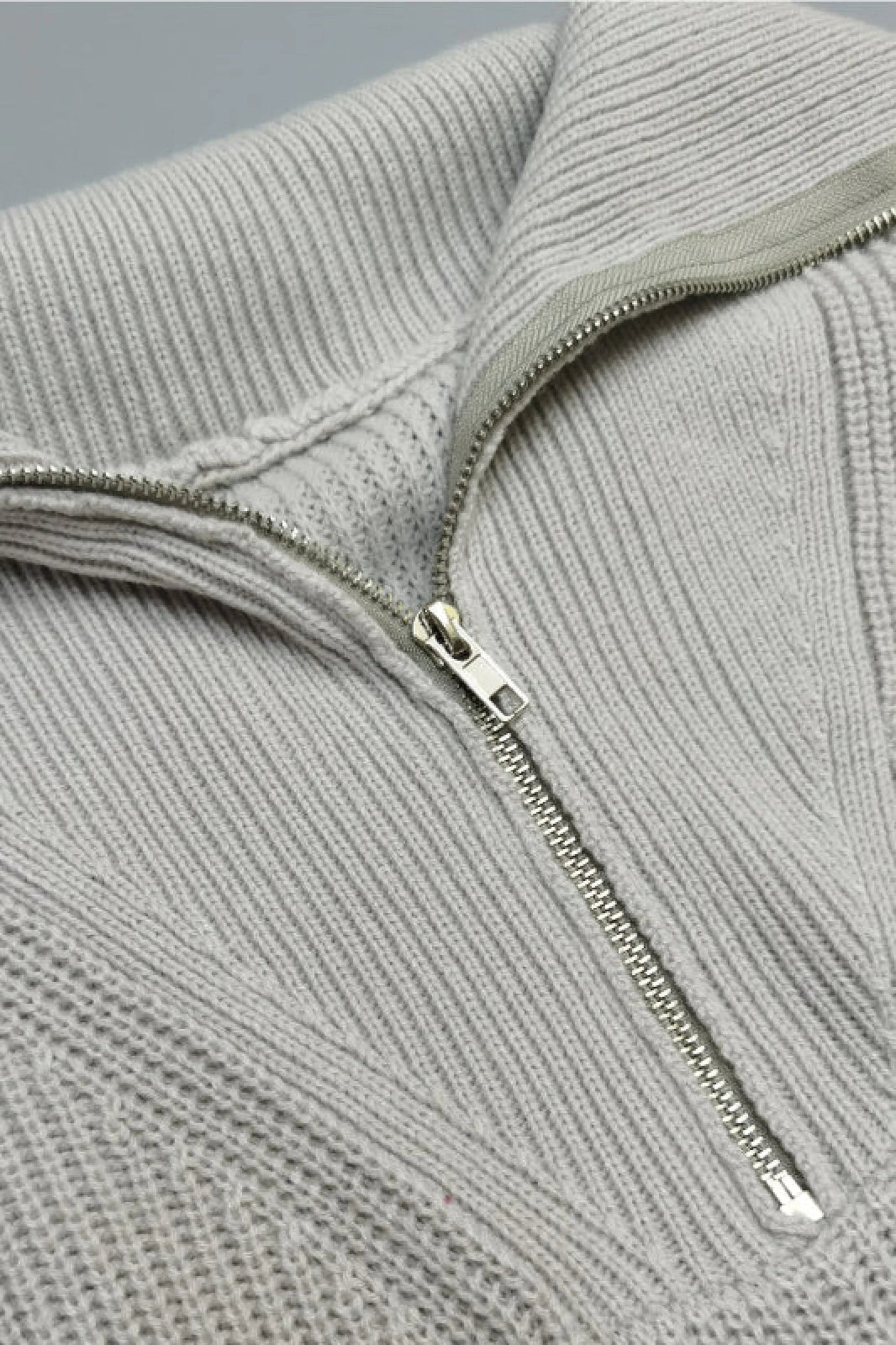 Relaxed V-Neck Knit Sweater