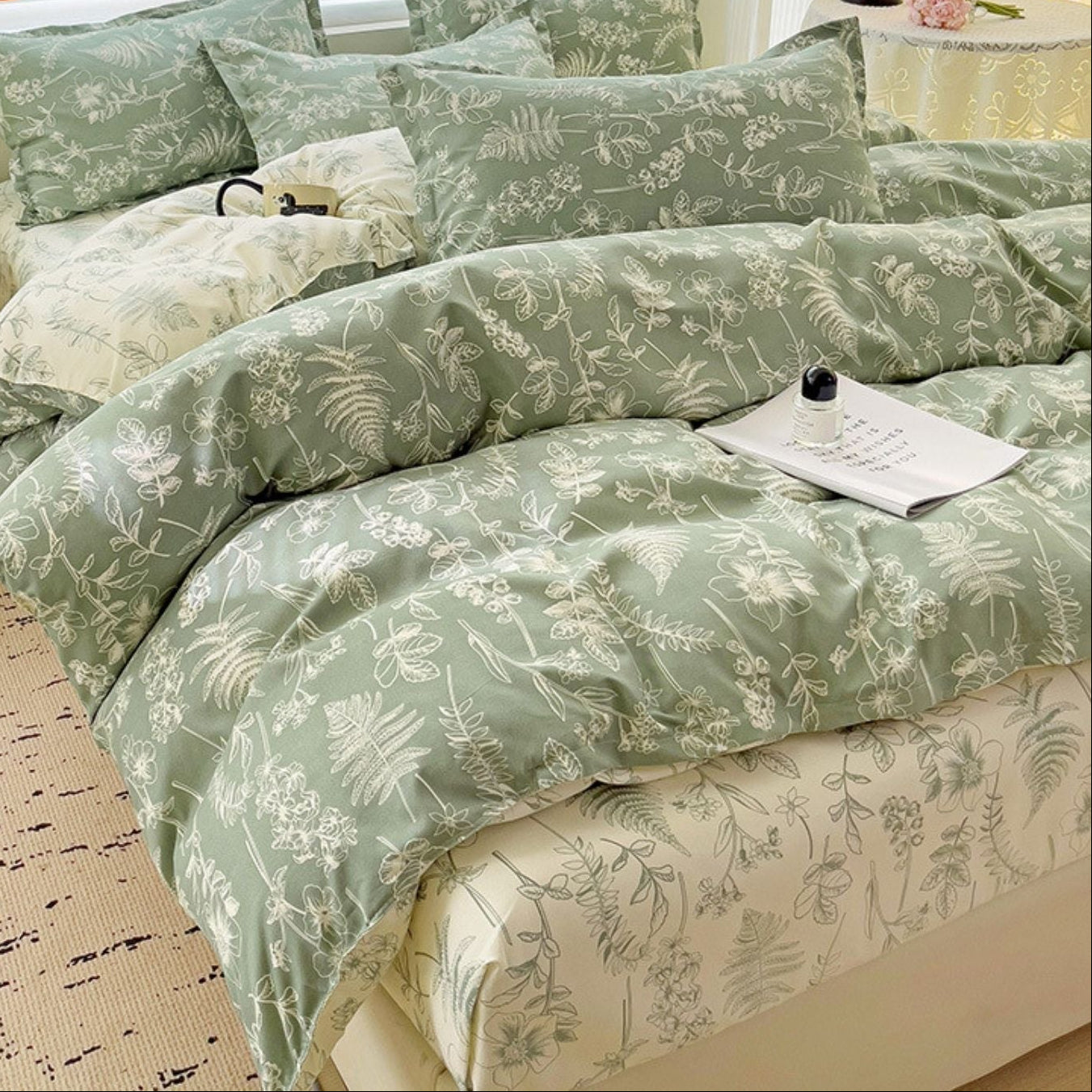 CottonNest™ - Soft Cotton Bedding Set for Mother & Baby
